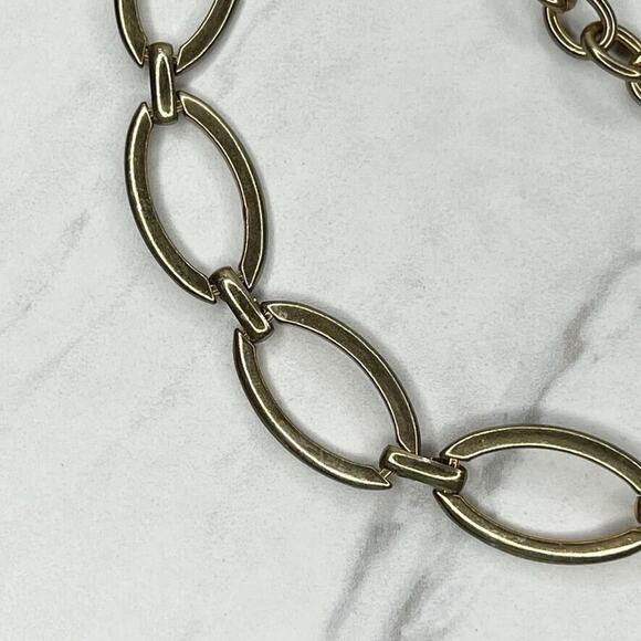 Gold Tone Oval Chain Link Belt - Medium (M) Large (L) ✨ - Picture 7 of 9